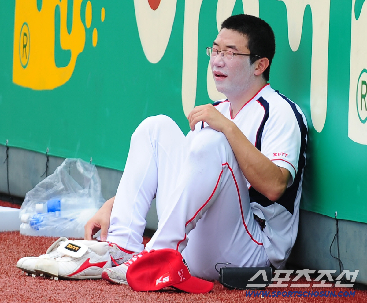 '전매특허' 썬크림을 두껍게 바른 2011년, 어린 시절 KIA 양현종. 조병관 기자 rainmaker@sportschosun.com