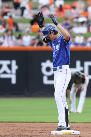 '5연승' 양창섭 필승조, 환상 콜라보, 구자욱 결승 2루타, 삼성, 한화에 전날 우천 역전패 설욕[대전리뷰]