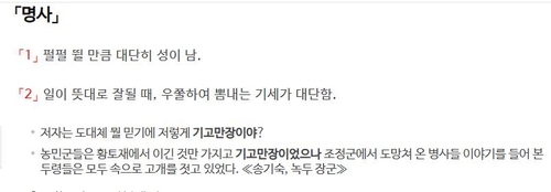 표준국어대사전 캡처