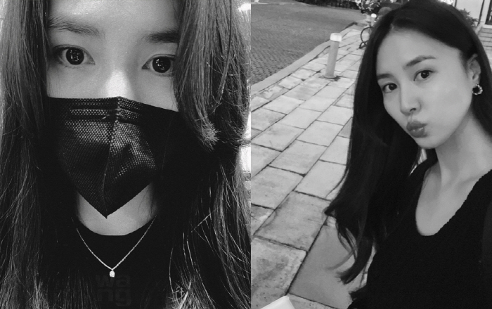 '남궁민♥' 진아름, 임신 발표 후 첫 근황...마스크 뚫고 나오는 '예비맘' 미모