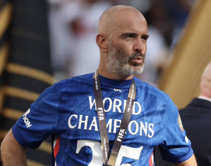 첼시 사령탑 당시 마레스카 캡처=파브리지오 로마노 SNS