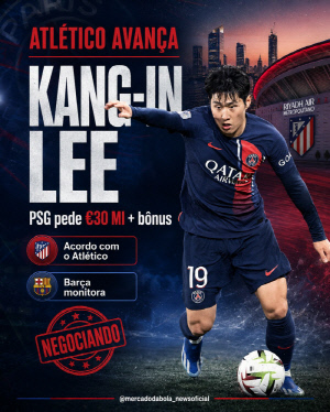 깜짝 결단! "이강인 AT마드리드와 개인 합의"→PSG 적지 않은 이적료 수령 예상…대다수 매체 여름 이적시장 결별 예상