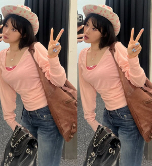 '윤후♥' 최유빈, 10kg 감량했나..'개미허리' 확 달라진 몸매