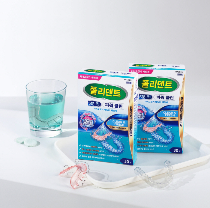 'More people are wearing orthodontic appliances, but only 33% use a dedicated cleaner'... Polident introduces 'Polident 5-Minute Quick Power Clean' for surface and gap care