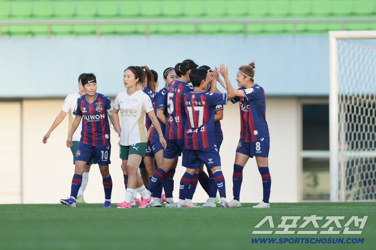 이천종합운동장/ 2026 W코리아컵/ 1라운드/ 수원FC위민 vs 경주한수원WFC/ 수원 아야카 득점/ 골 세레머니/ 사진제공=KFA