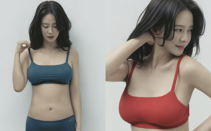 'Underwear for My Body' Song Ji-hyo Steps in as the Model Herself... CEO Confidence