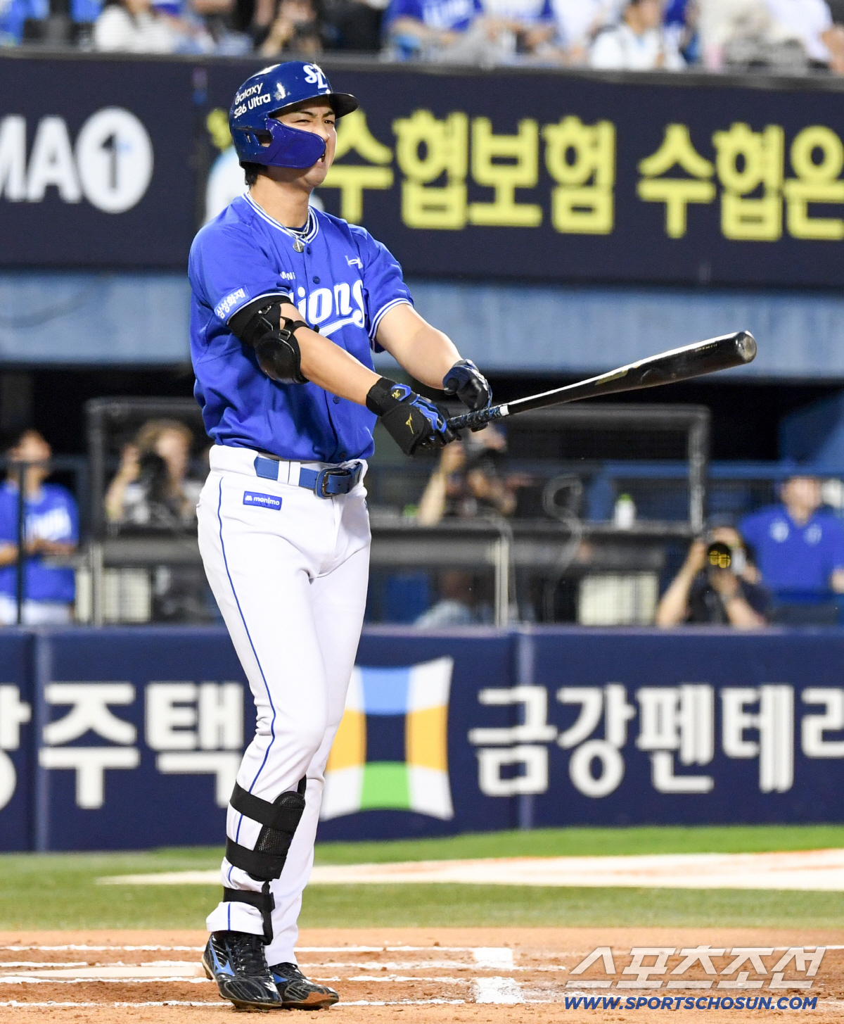 23일 잠실구장에서 열린 LG와 삼성의 경기. 삼성 구자욱이 타격을 하고 있다. 잠실=박재만 기자 pjm@sportschosun.com/2026.06.23/