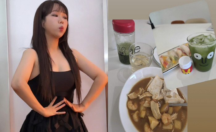 홍현희, 49kg 찍고 뼈말라 유지 비결...'1만보+채소 해독' 혹독한 관리
