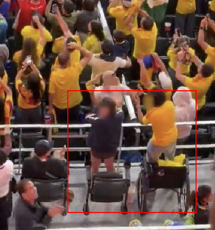 'A Miracle in World Cup Soccer?'... Controversy as Wheelchair Spectators Suddenly Stand and Cheer