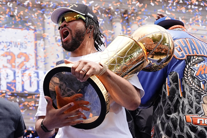 "우리 아들, 절대 월드클래스 아닙니다!" NBA 판 손웅정-손흥민 부자. MVP 제일런 브런슨 아버지 릭 "패트릭 유잉, 데릭 로즈 따라 가려면 멀었다"