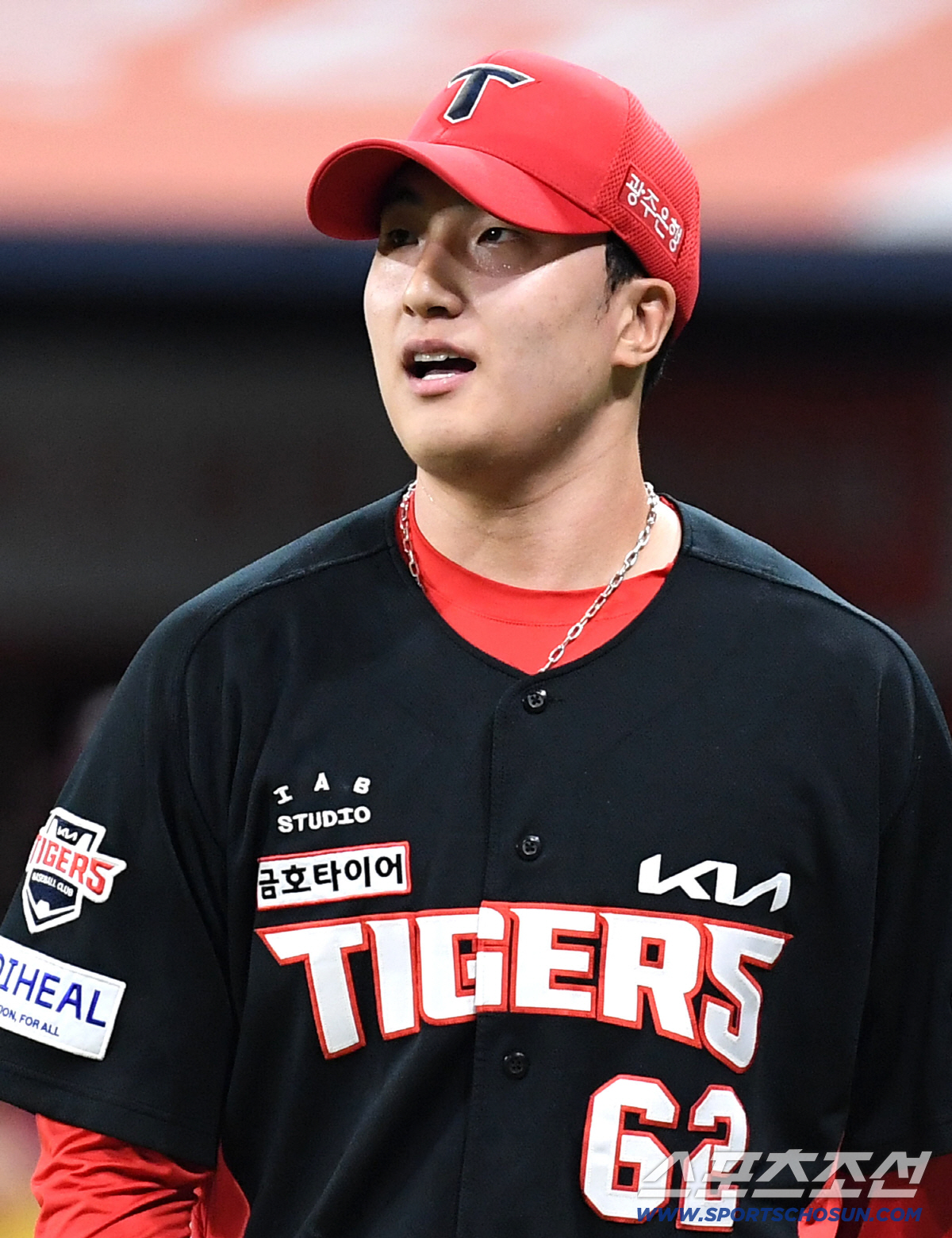 23일 고척 스카이돔에서 열린 키움과 KIA의 경기. 8회를 무실점으로 막아낸 KIA 정해영. 고척=송정헌 기자 songs@sportschosun.com/2026.06.23/
