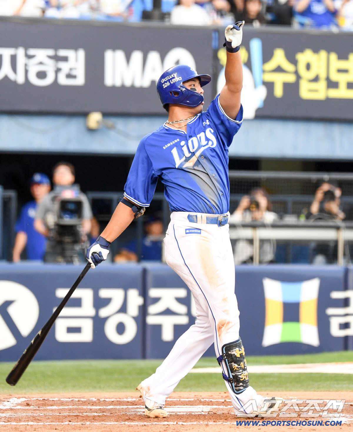 23일 잠실구장에서 열린 LG와 삼성의 경기. 삼성 김영웅이 타격을 하고 있다. 잠실=박재만 기자 pjm@sportschosun.com/2026.06.23/