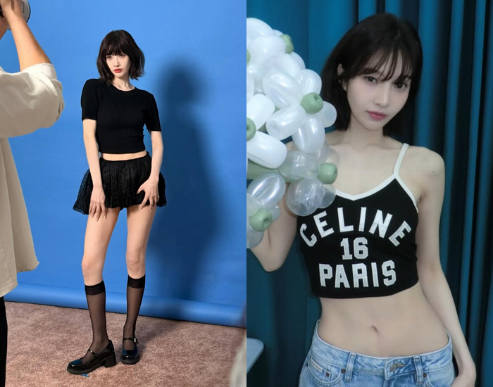 조이, 살 더 빠졌나...크롭톱에 드러난 '깡마른 몸매' 깜짝