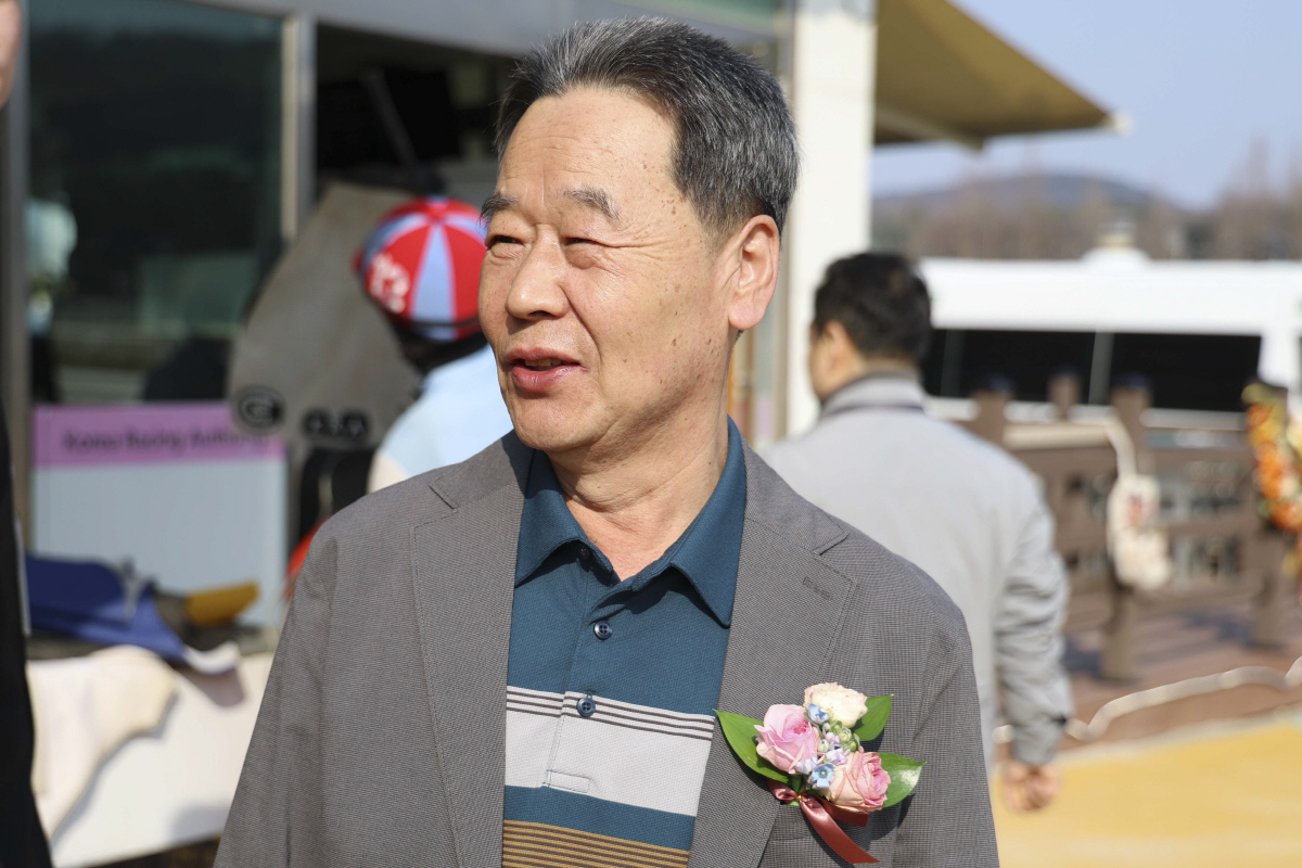 박종곤 조교사_26년3월22일 동아일보배 우승. 사진제공=한국마사회