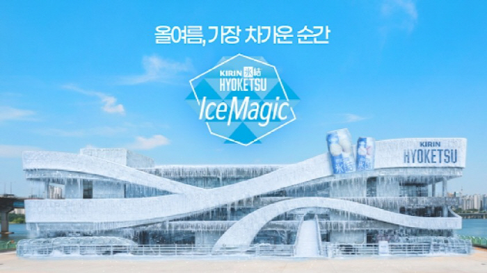 ◇'효케츠 레몬'의 '아이스 매직' 컨셉트 영상. 이미지제공=하이트진로