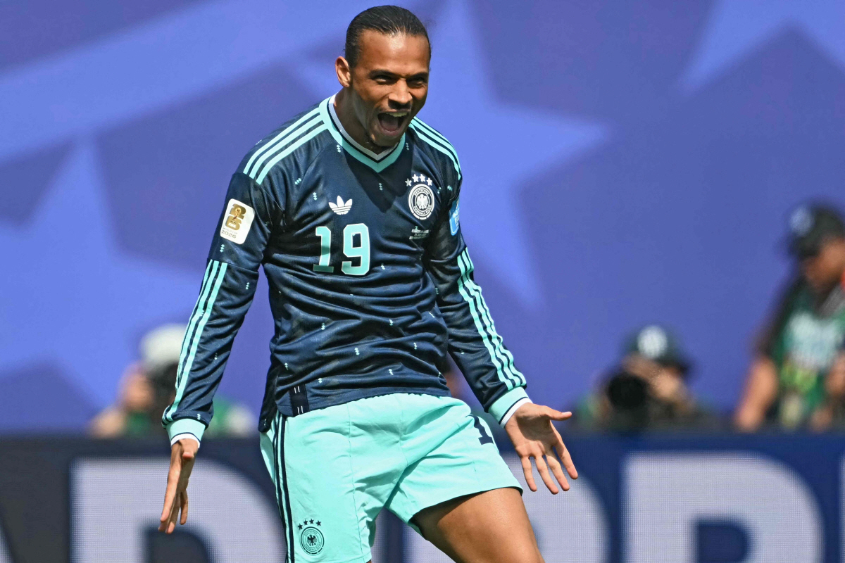 Germany's forward #19 Leroy Sane