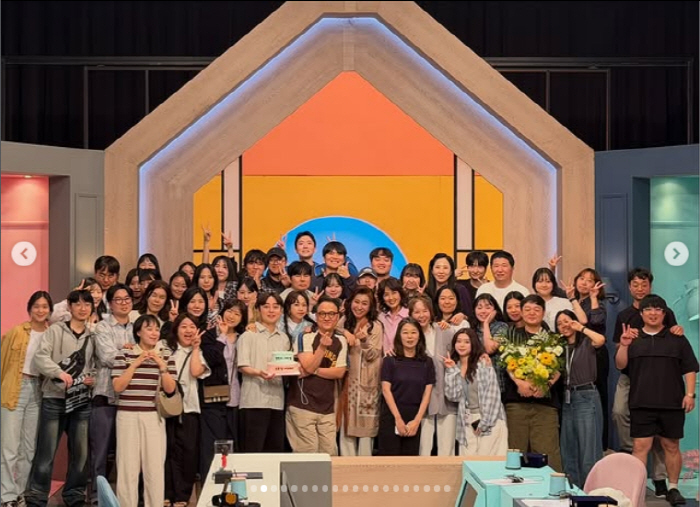 Jang Young-ran, who spent six years with Oh Eun-young and the children on "My Precious Child," gets emotional at the end: "I loved it so much"