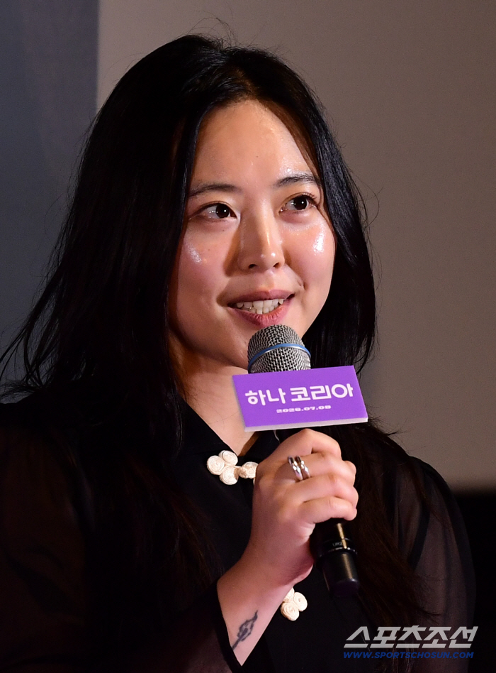 'Hana Korea' Sharon Choi 'We completed the film by clashing and working through it with the foreign director'