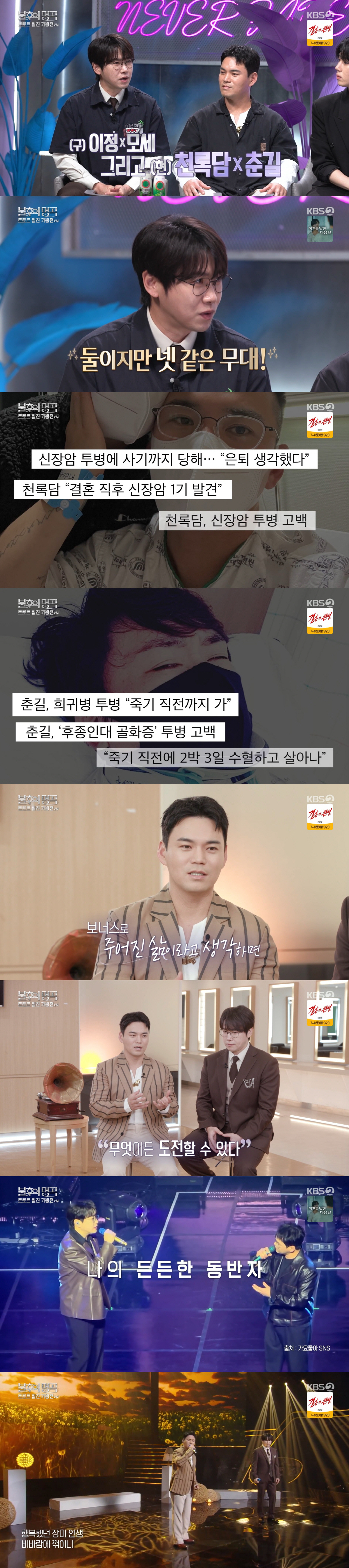 Cheon Rok-dam Lee Jung: "After Battling Renal Cell Carcinoma, Life Feels Like a Bonus... There Is Nothing I Can't Do" ('Immortal Songs')