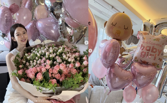 Park Hyun-sun, Who Gave Birth to Her Third Daughter, Tears Up After Leaving the Postpartum Care Center: "Lee Phillip's Surprise Event Was So Touching"