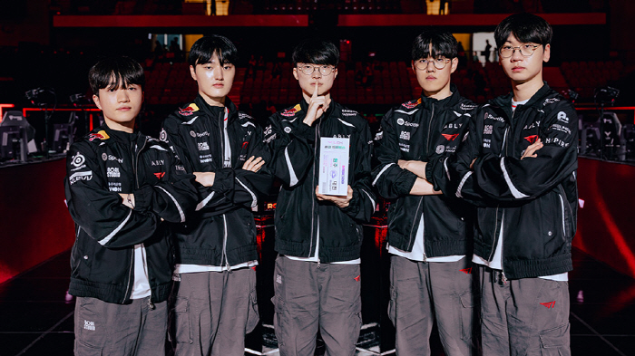 5년 연속 MSI에 서는 T1은 지난 2016년 이후 8년만에 MSI 정상을 다시 노린다. 사진제공=라이엇 게임즈