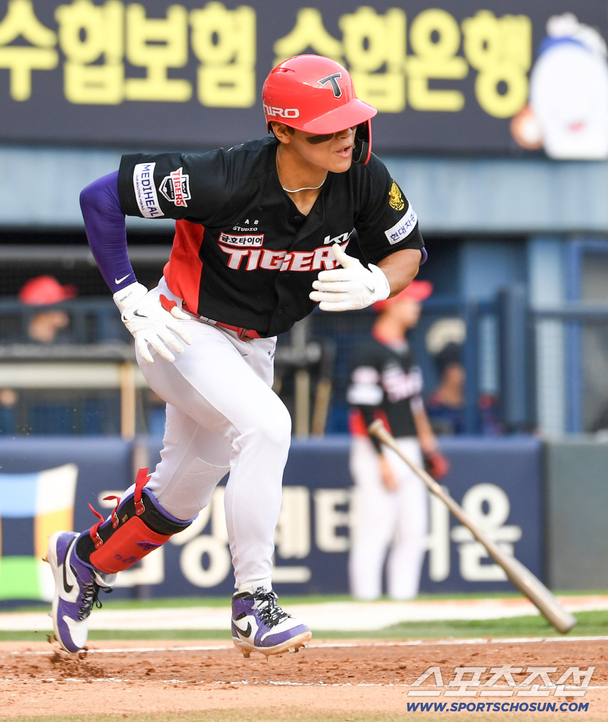 28일 잠실구장에서 열린 두산과 KIA의 경기. 6회초 1사 KIA 김도영이 2루타를 날리고 있다. 잠실=박재만 기자 pjm@sportschosun.com/2026.06.28/