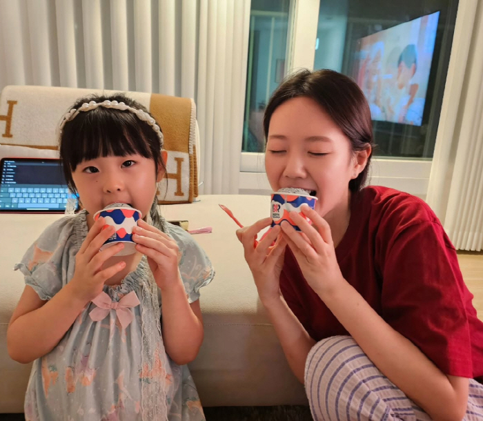 별♥하하 딸 송이, 지예은 집서 파자마 파티 "최애 이모, 엄마보다 더 좋아?"