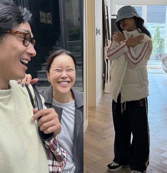 Baek Ji-young, married to Jung Suk-won, says her 10-year-old daughter is 15 cm taller than her peers and takes after her father's physique