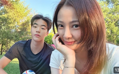 권상우♥손태영 子, 태극기 걸고 응원했지만..패배에 "당혹스럽다"