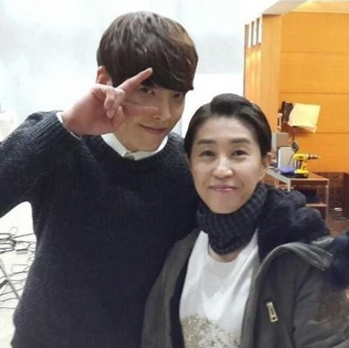 '신민아♥' 김우빈, '상속자들' 김미경에 간식차 선물 "언제까지 착할 거니"
