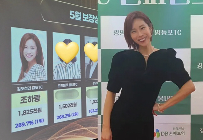 After Leaving Jewelry and Going to Work at an Insurance Company... Cho Minah Scores a Big Win with a Triple Crown as an Insurance King