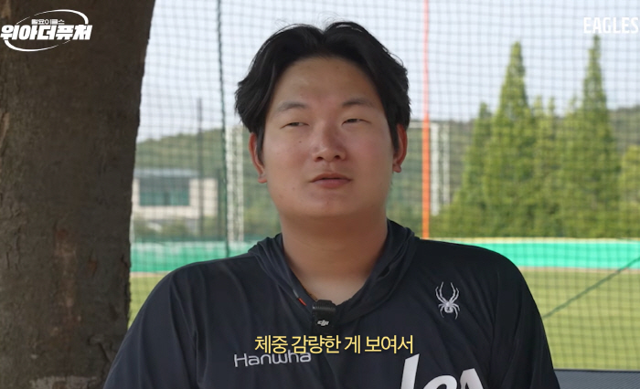 '6월 ERA 2.45' 부활 청신호 켠 김서현…"8㎏감량後 어릴 때 밸런스 나오기 시작했다"