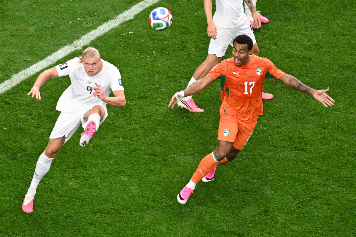 Norway's Erling Haaland (9)