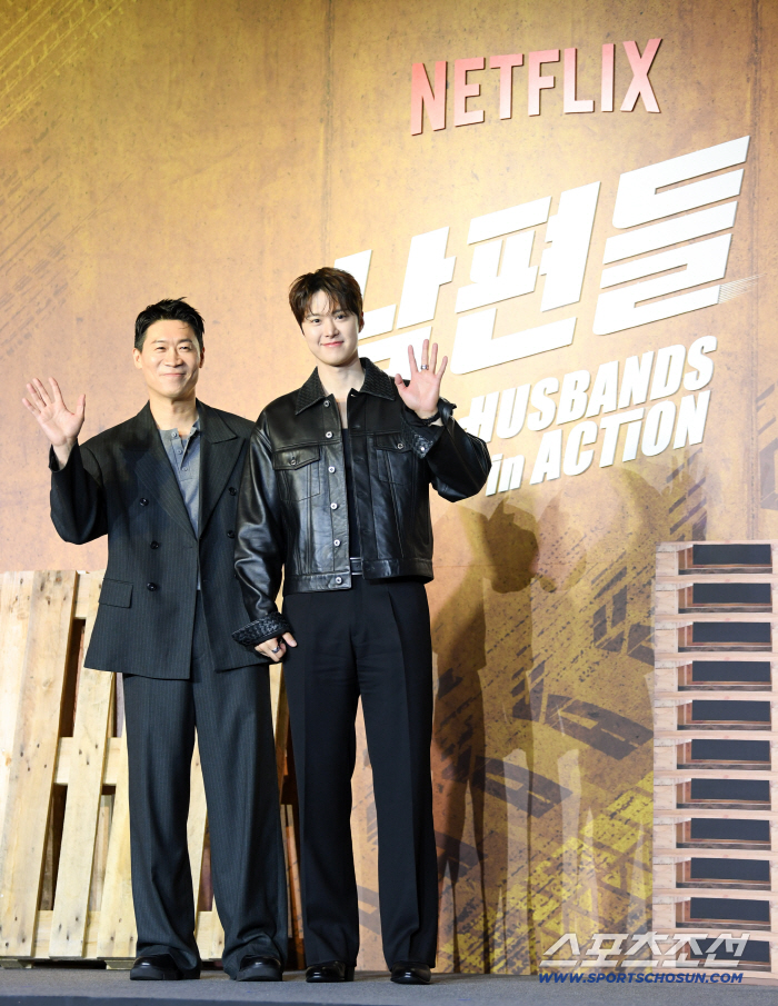 Jin Seon-kyu x Gong Myung's K-Comedy Works... 'Husbands in Action' Tops Global Non-English Film Top 10 in Its Second Week