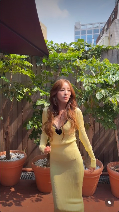 산다라박, 39kg에 이 볼륨감 가능해?…감춰둔 '파격 반전 몸매'