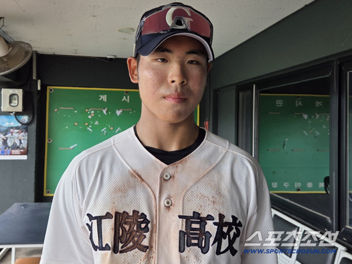 '김주원·박민우급 포텐' 2학년 전나엘, 美진출 엄준상 앞에서 무력시위! → 강릉고, 덕수고 7회 콜드게임 제압! 청룡기 8강 안착 [목동 현장]