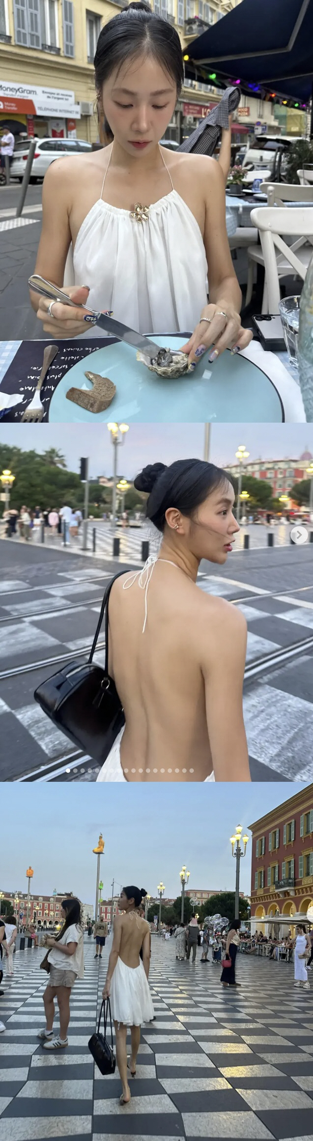 "너무 파인거 아냐?" 소유, 20kg 감량 후 '과감한 백리스'..파격 뒤태