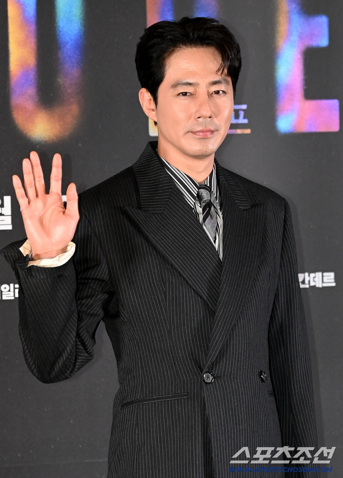 6일 메가박스 코엑스에서 열린 영화 '호프'의 언론 시사회. 조인성이 포토타임을 갖고 있다. 허상욱 기자 wook@sportschosun.com/2026.07.06/