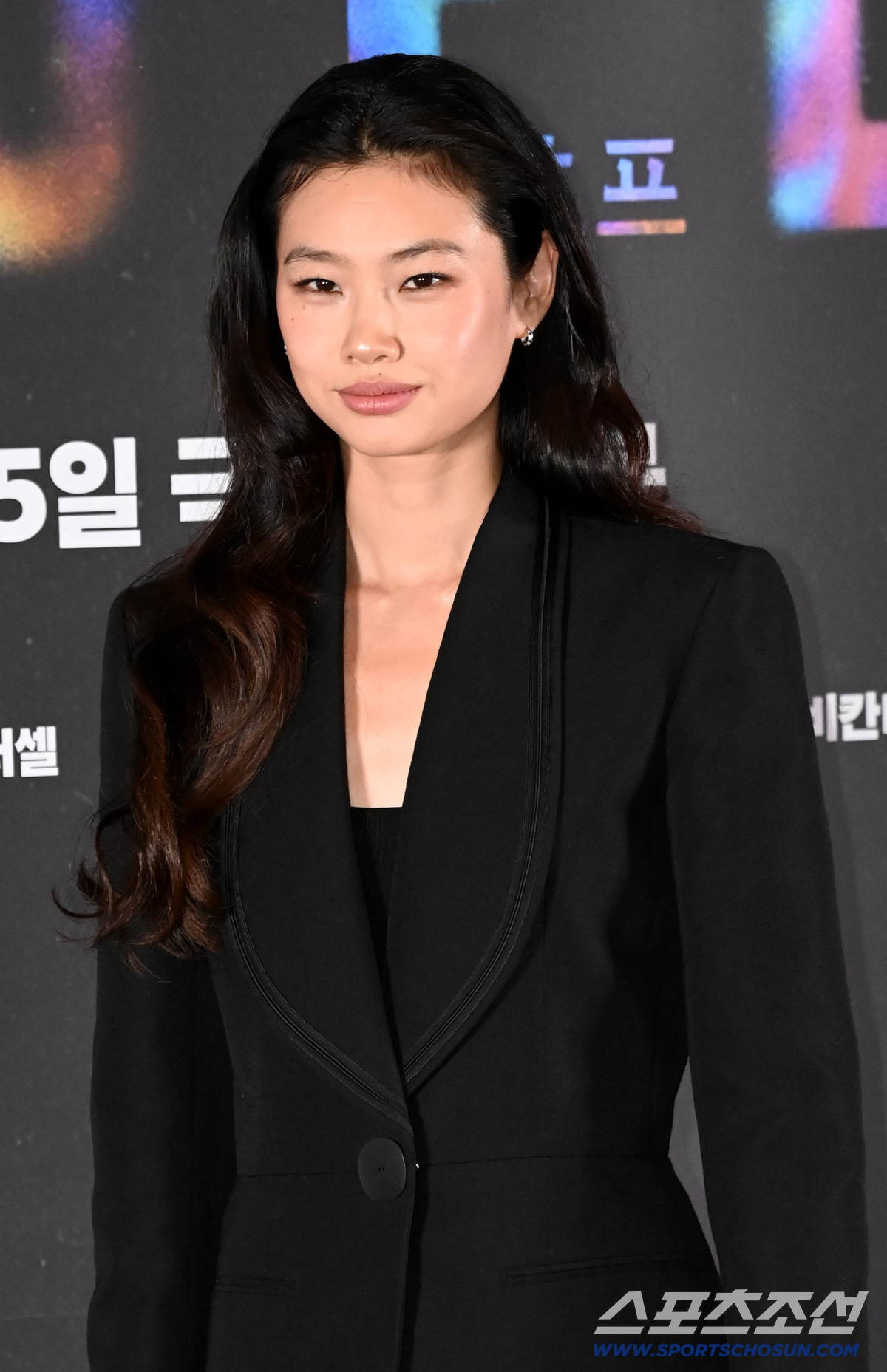 6일 메가박스 코엑스에서 열린 영화 '호프'의 언론 시사회. 정호연이 포토타임을 갖고 있다. 허상욱 기자 wook@sportschosun.com/2026.07.06/
