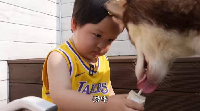 Hwang Bo-ra's 25-Month-Old Son Develops Hives After Sharing a Straw Licked by a Dog... Ends Up at the Hospital, Saying, 'Mom Is Sorry'