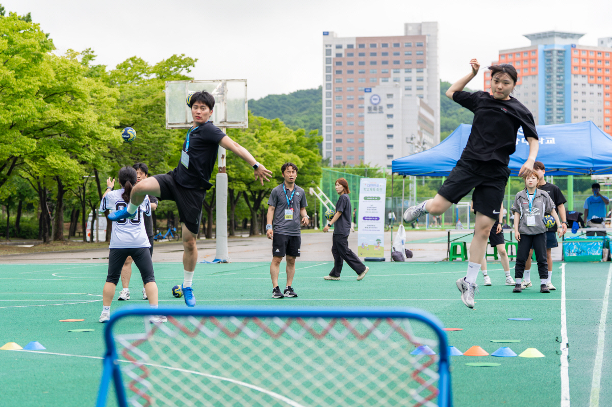 지난 4~5일 열린 제9회 대한민국 학교체육 축전에서의 참가자들의 모습 사진제공=학교체육진흥회