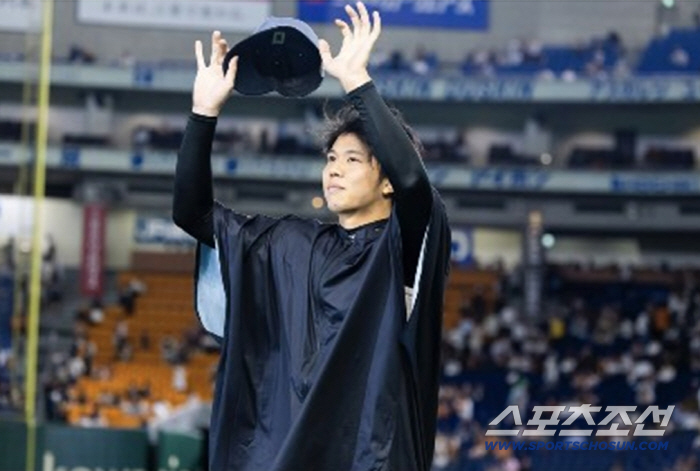 사이키는 올시즌 요미우리를 상대로 패 없이 3승을 기록 중이다. 사진캡처=한신 타이거즈 SNS