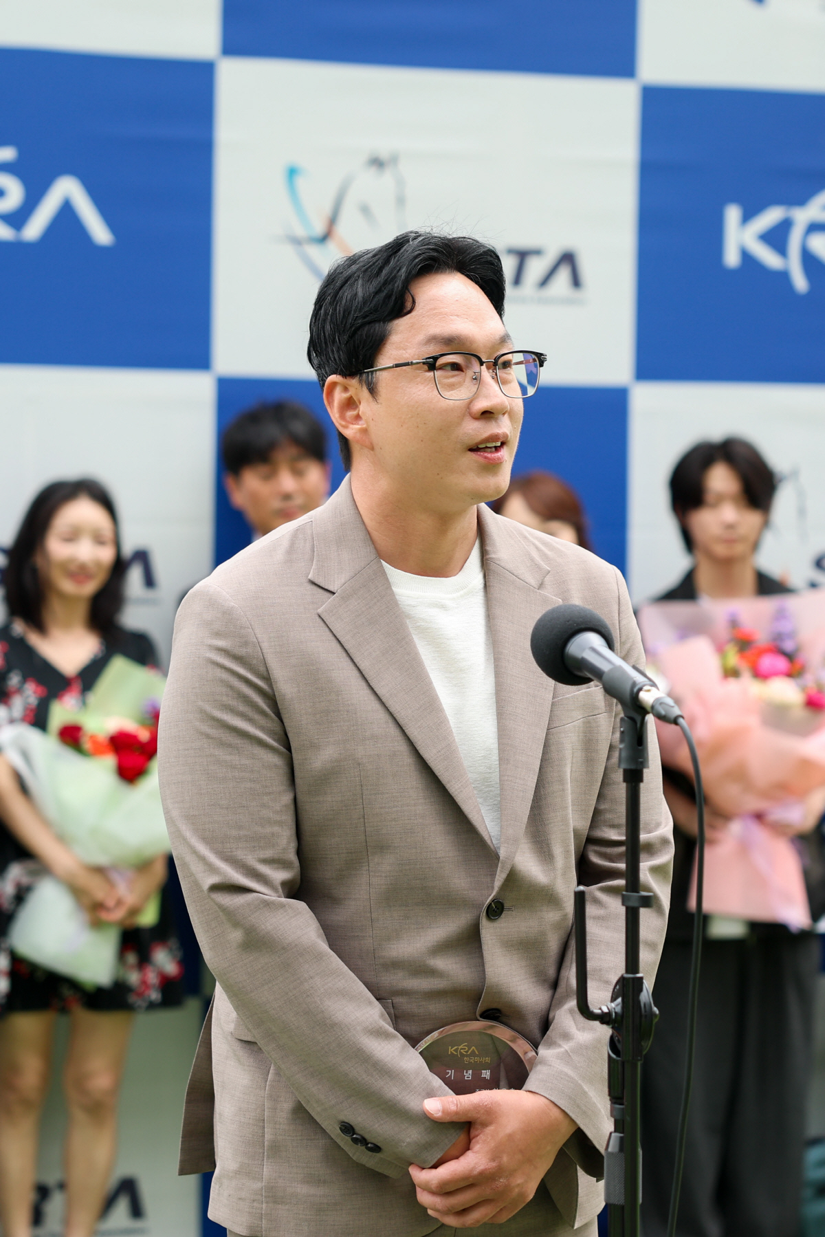 차우호 조교사. 사진제공=한국마사회
