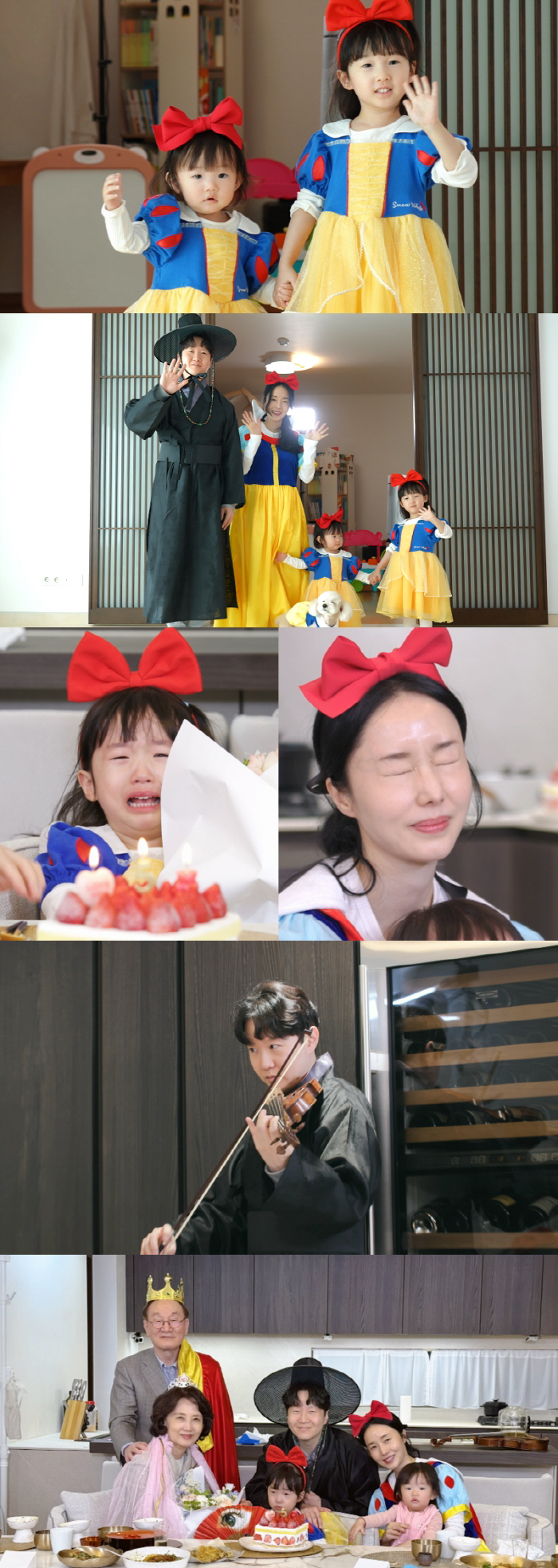 Lee Jung-hyun Throws a Luxury Birthday Party for Her 5-Year-Old Daughter Seo-ah, Surprising Her Doctor Husband's Violin Performance (Fun-Staurant)