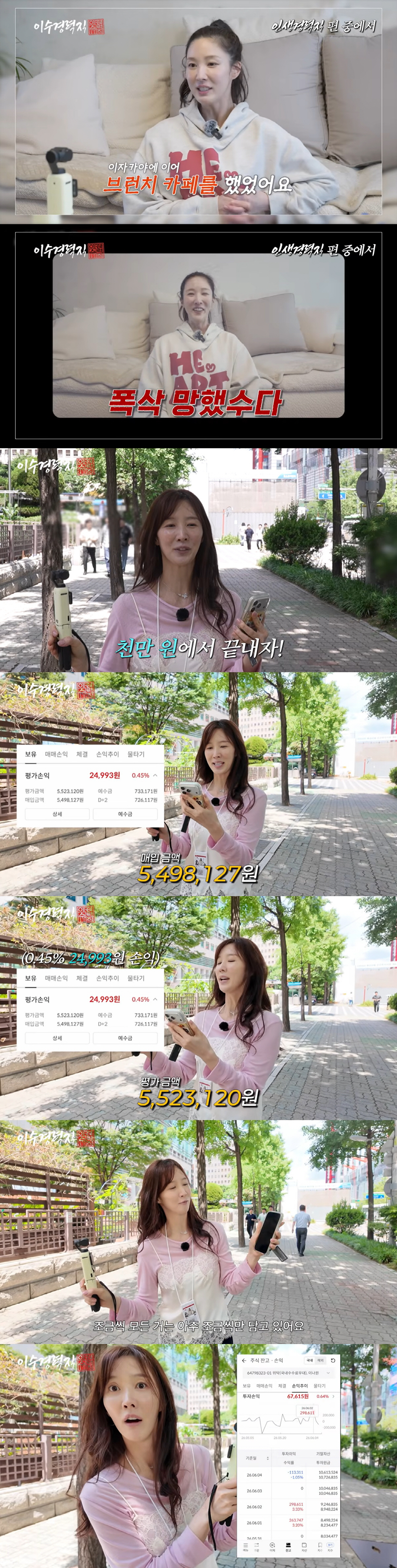 이수경, '삼전·현대차' 투자에 웃었다…1개월차 주린이 반전 결과