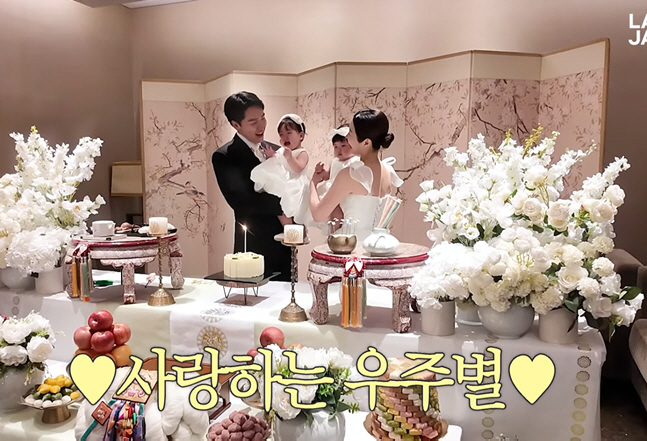 "A First-Birthday Party Like a Wedding"... Lady Jane Heads to The Shilla Hotel's Yeongbin-gwan "For the Twins"