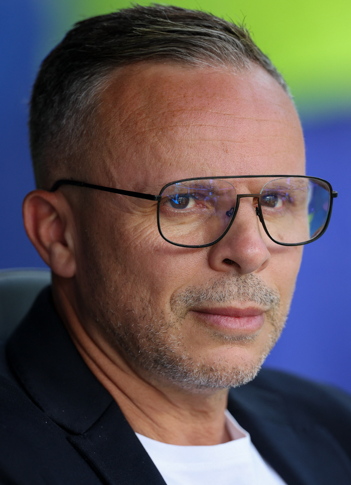 FOXBOROUGH, MASSACHUSETTS - JULY 09: Mohamed Ouahbi, Head Coach of Morocco, is seen before the FIFA World Cup 2026 Quarter Final match between France and Morocco at Boston Stadium on July 09, 2026 in Foxborough, Massachusetts. Molly Darlington/Getty Images/AFP (Photo by Molly Darlington / GETTY IMAGES NORTH AMERICA / Getty Images via AFP)