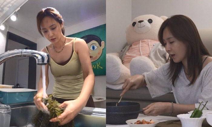 '제주살이' 유리, 이렇게 달라졌네..오토바이 내리자마자 그물망 들고 '줍줍' ('나혼산')
