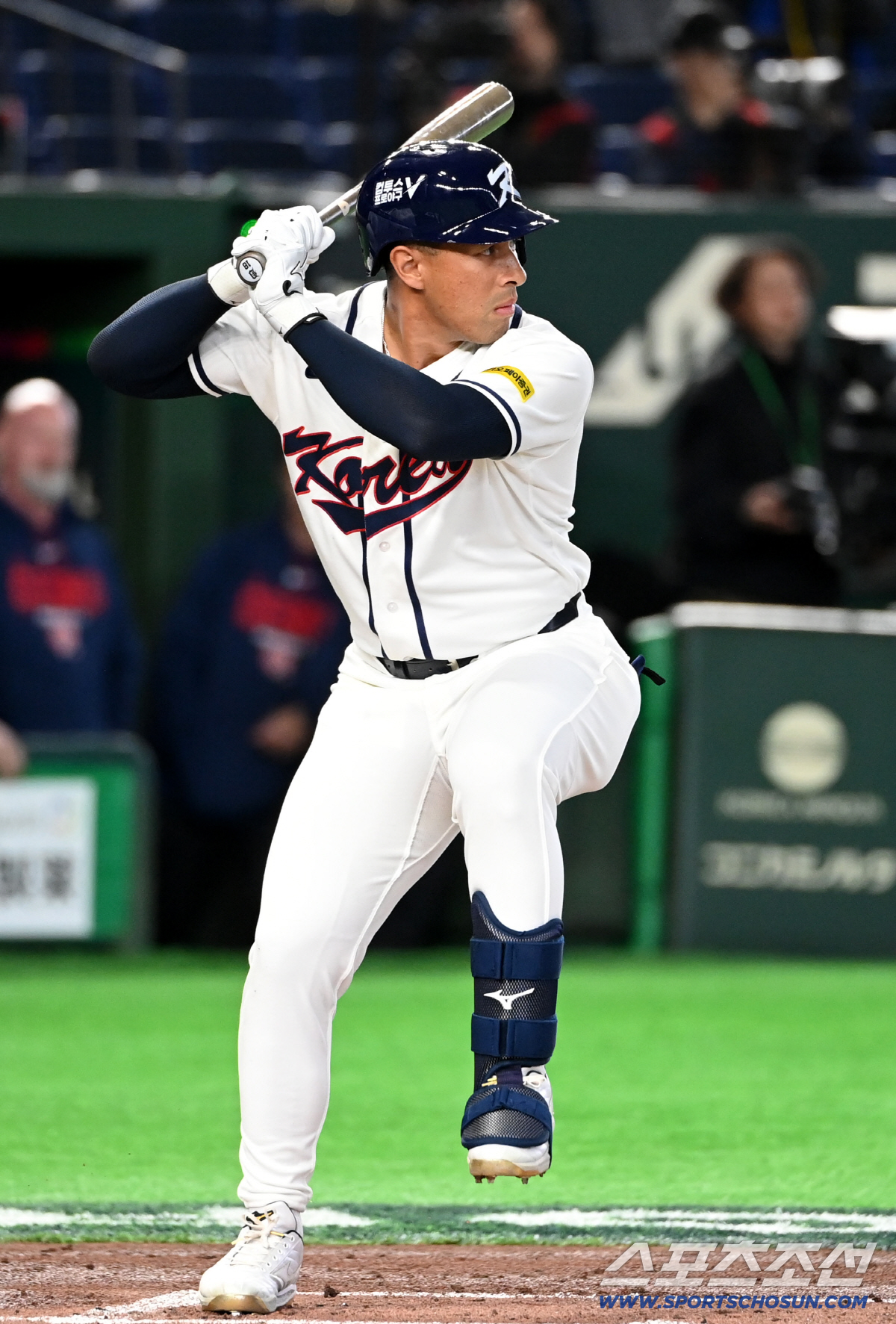5일 일본 도쿄돔에서 열린 WBC(월드베이스볼클래식) 한국과 체코의 경기. 타격을 하는 자마이 존스. 도쿄(일본)=허상욱 기자 wook@sportschosun.com/2026.03.05/