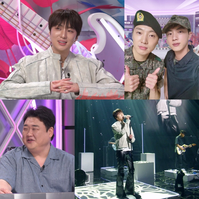 BTS 진, 친분없는 강승윤에 먼저 연락 "같이 조교하자고, 초코박스까지 줬다"(불후)